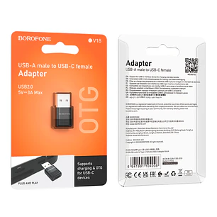 Adaptador USB a Type C 2.0 BV18 Borofone