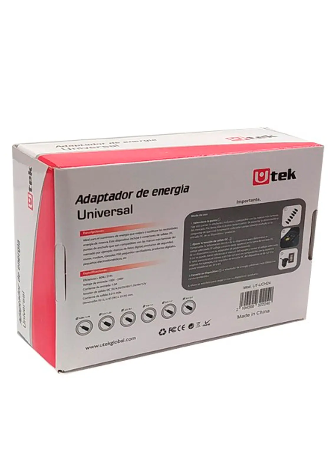 Cargador Universal 6 Conectores Utek 2