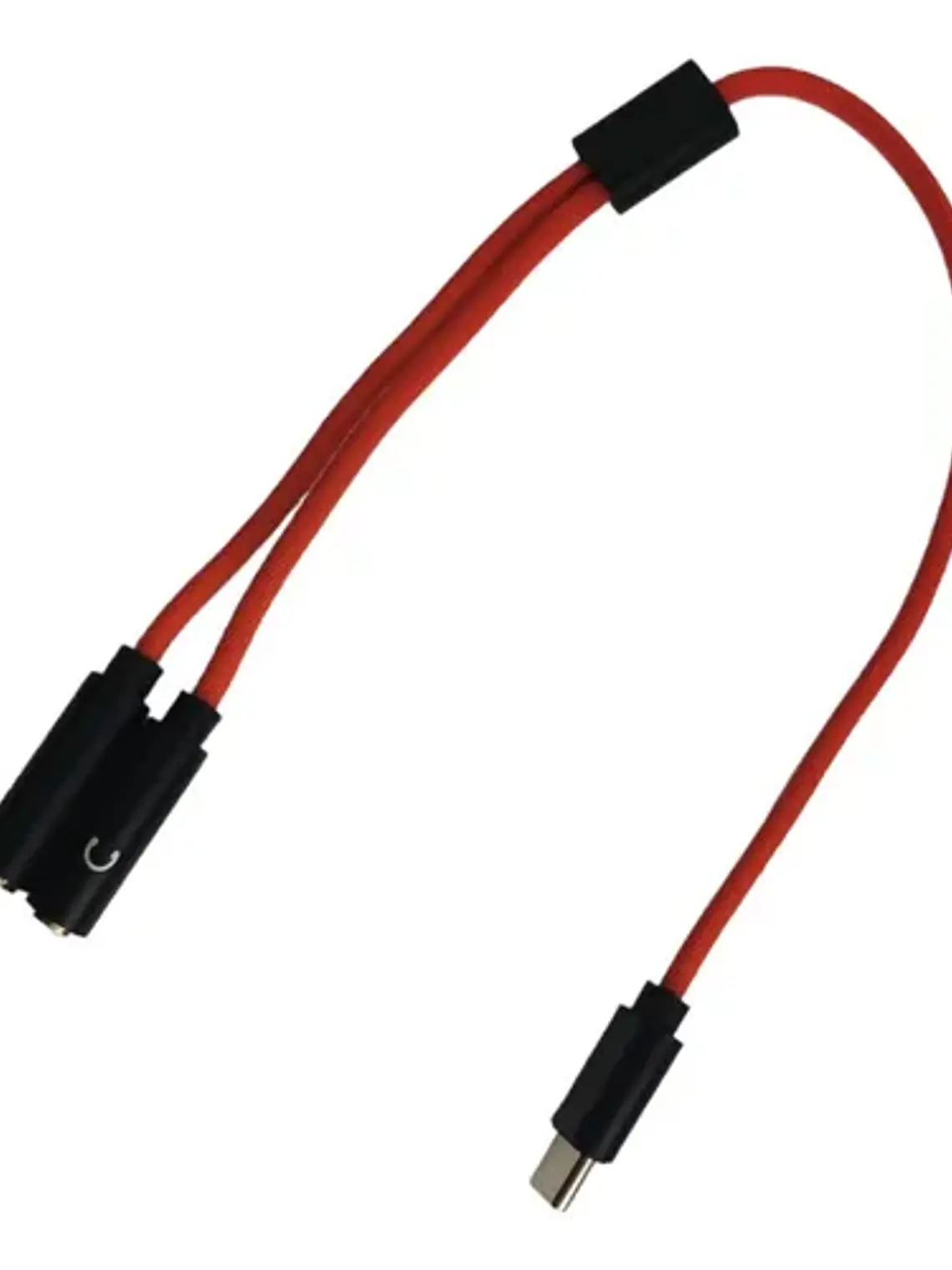 Adaptador Tipo C- 2 Jack Plug 3.5mm Hembra Kin KY-218 1