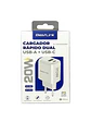 Cargador Carga Rápida 20W Dual USB-A + USB-C BestLink - Miniatura 1