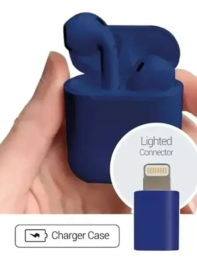 Audífonos Tws Just Fly Bluetooth Blue Mlab 4