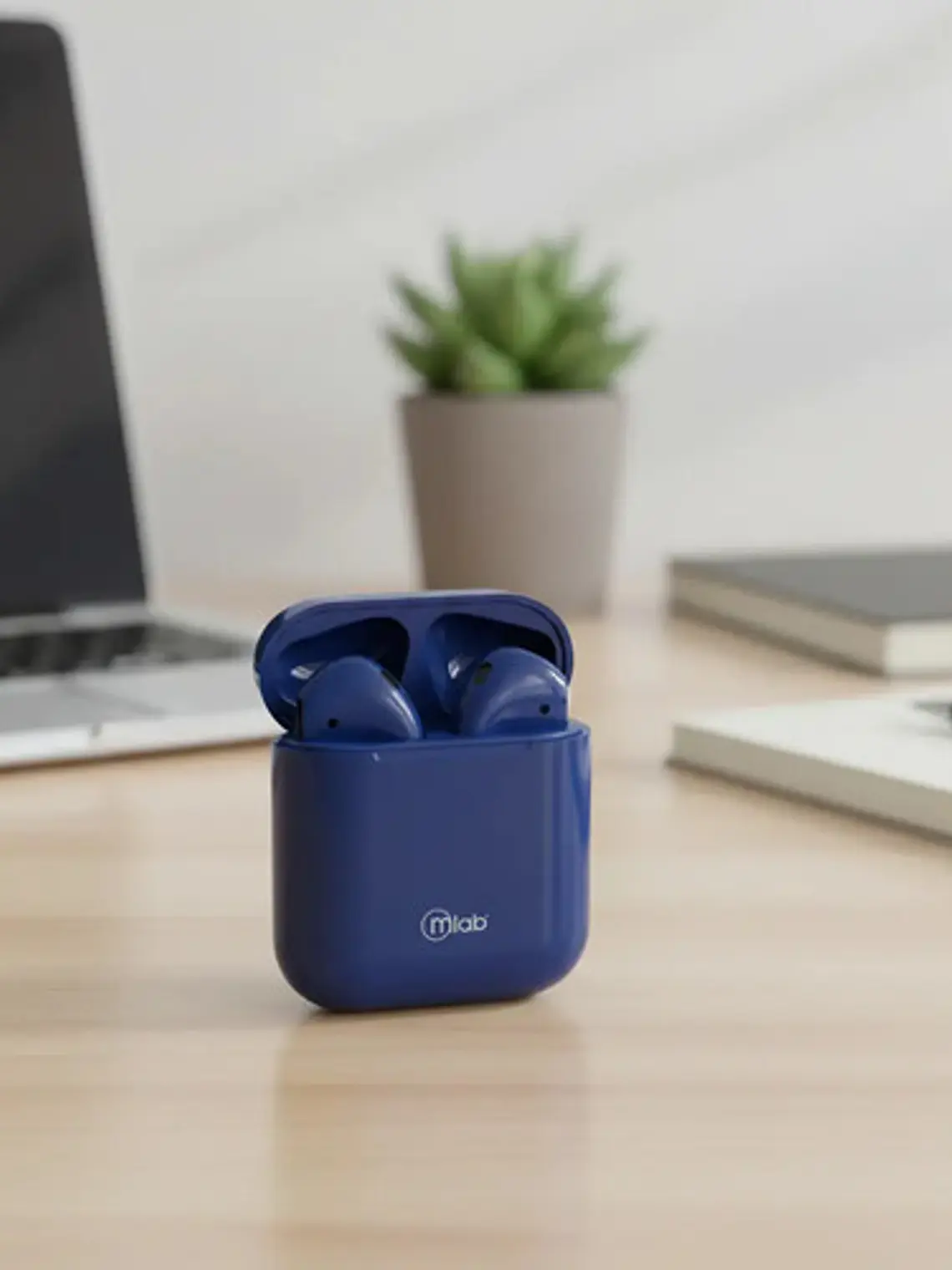 Audífonos Tws Just Fly Bluetooth Blue Mlab 5