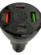Cargador Para Auto 12v - 32v 4 Puertos Usb 3.0 Y Pd Mlab - Miniatura 3