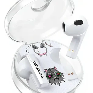 Audífonos Bluetooth Tws T301 Onikuma - Color Blanco