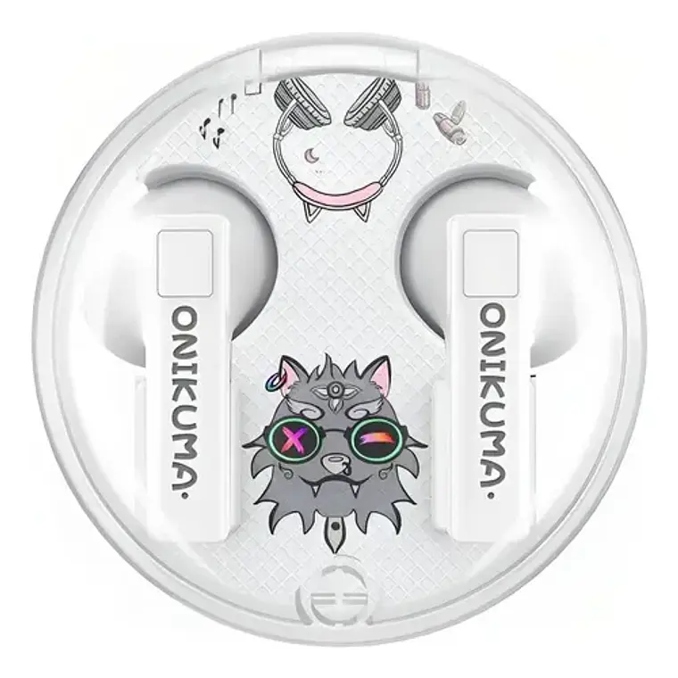 Audífonos Bluetooth Tws T301 Onikuma - Color Blanco 4