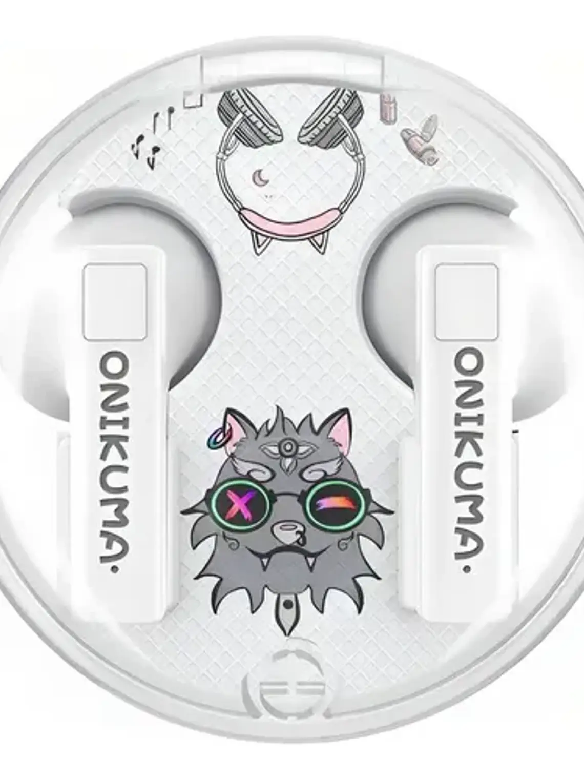 Audífonos Bluetooth Tws T301 Onikuma - Color Blanco 4