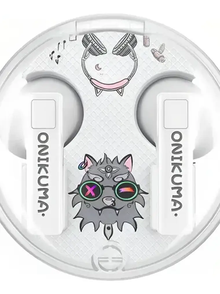 Audífonos Bluetooth Tws T301 Onikuma - Color Blanco 4