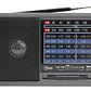 Radio Portátil Analógica Mlab Sintony Cf-14 8 Bandas Am Fm Sw1 Sw2 Recargable Gris Oscuro - Miniatura 2