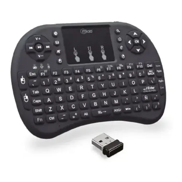 Teclado Inalámbrico Mlab 9077 Touchpad Para Smart Tv Y Dispositivos 1