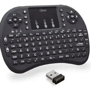Teclado Inalámbrico Mlab 9077 Touchpad Para Smart Tv Y Dispositivos