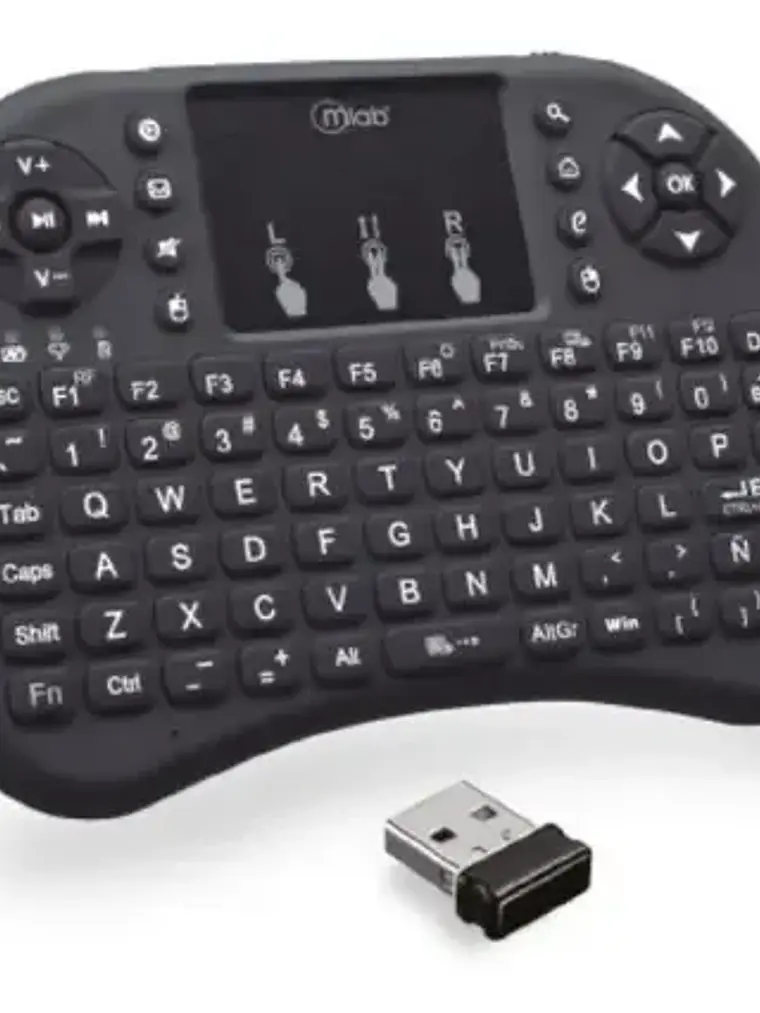 Teclado Inalámbrico Mlab 9077 Touchpad Para Smart Tv Y Dispositivos 1