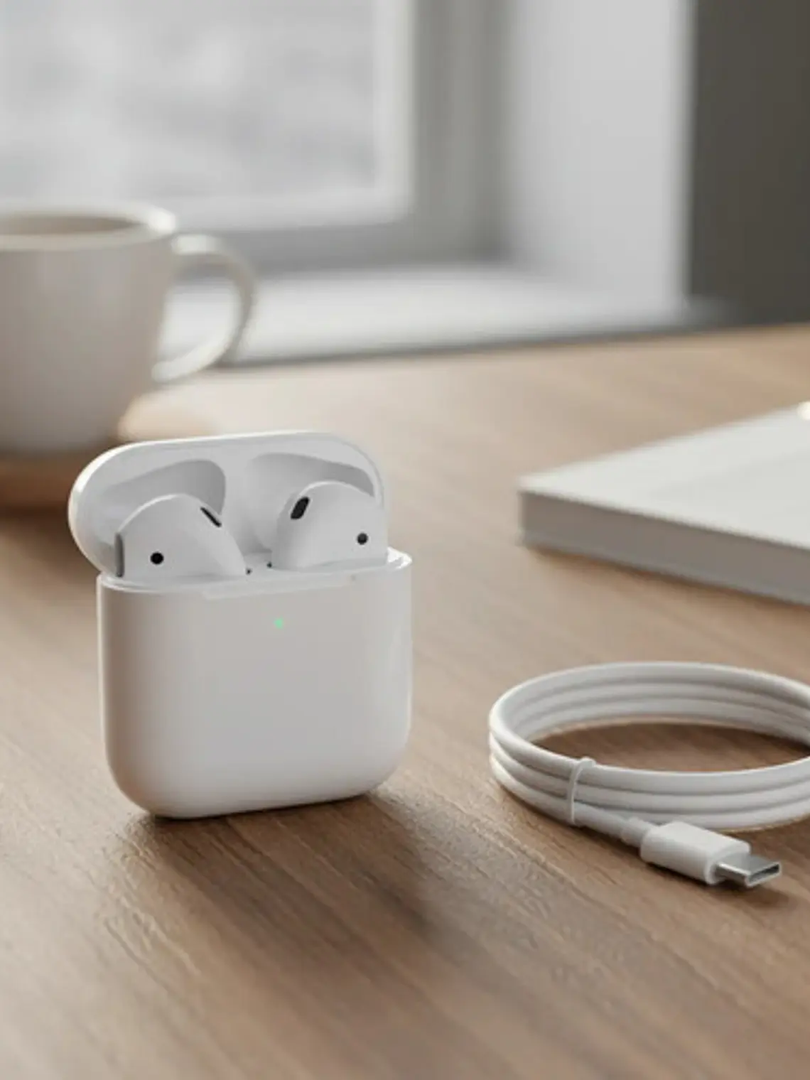 Audífono Bluetooth Tws Bw79 Borofone - Color Blanco 3