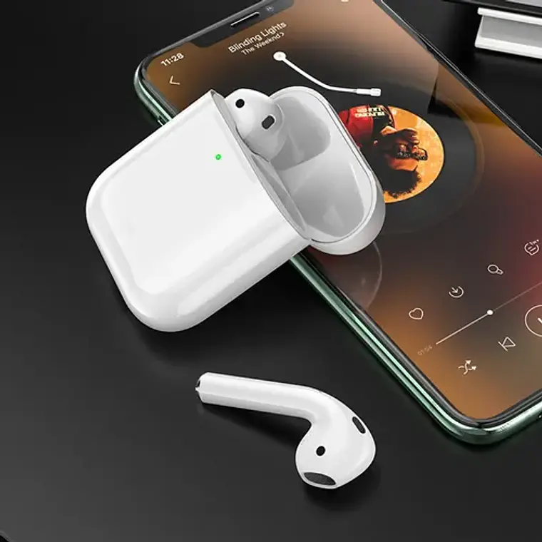 Audífono Bluetooth Tws Bw79 Borofone - Color Blanco 6