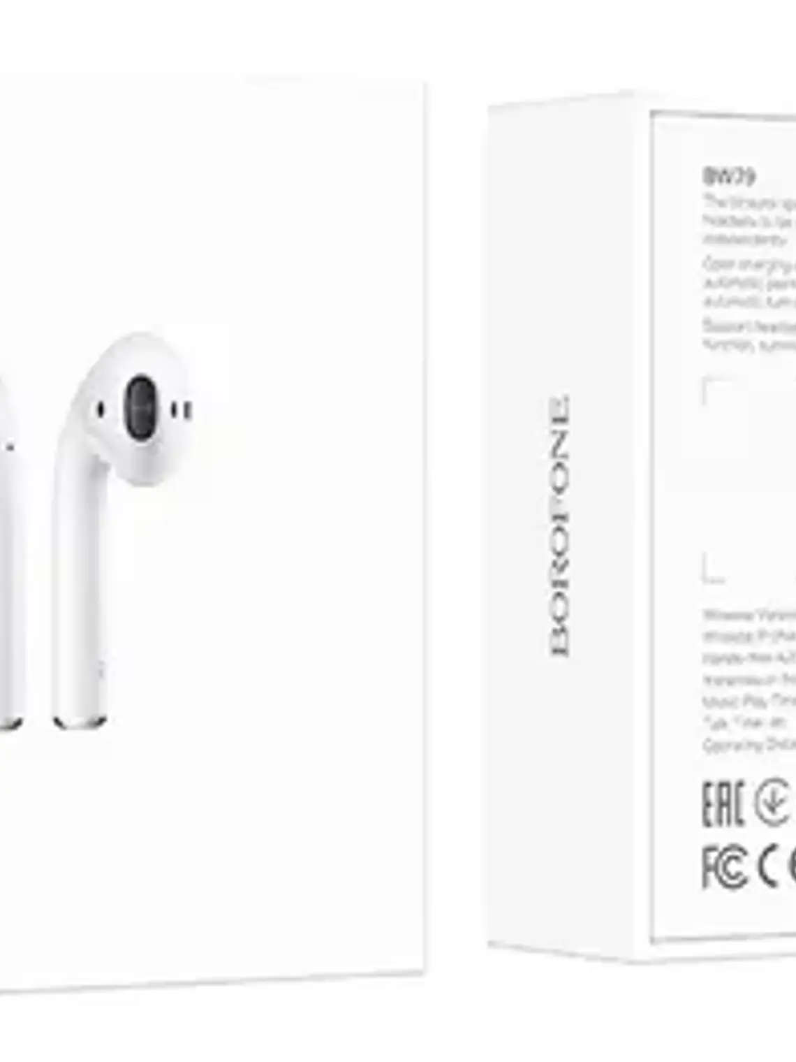 Audífono Bluetooth Tws Bw79 Borofone - Color Blanco 8