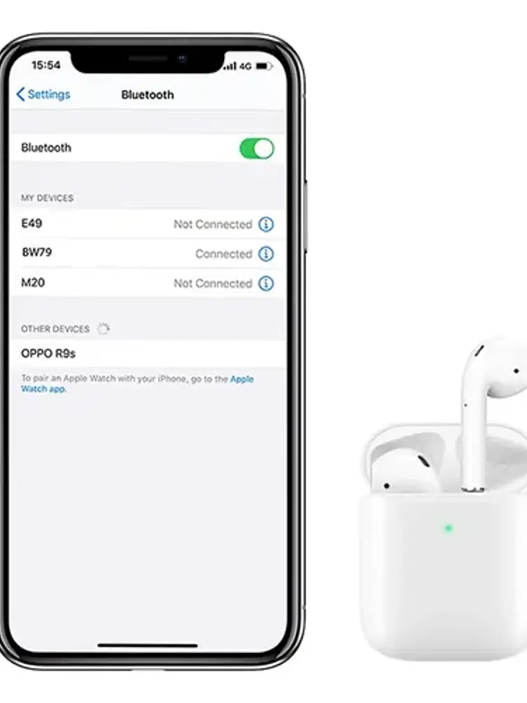 Audífono Bluetooth Tws Bw79 Borofone - Color Blanco 9