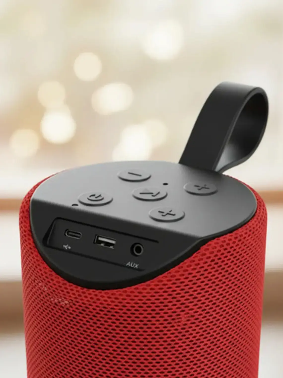 Parlante Bluetooth Flow Master Tws Red Mlab 3