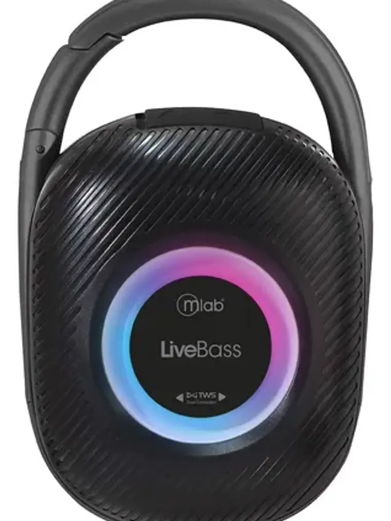 Parlante Portátil Tws Live Bass Mlab 09298 Color Negro 1