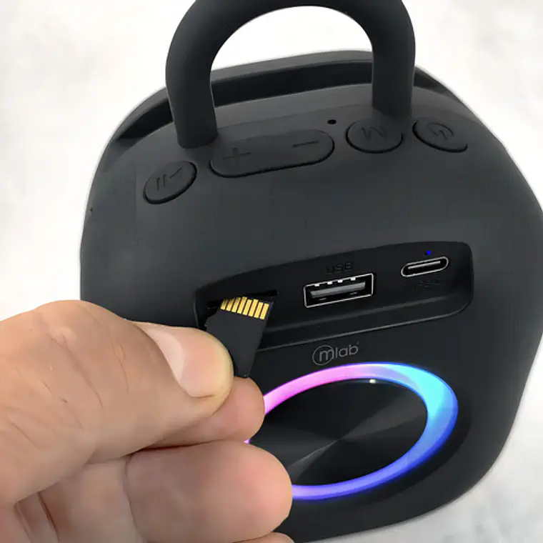 Parlante Tws Energy+ Bass Mlab Color Negro 3