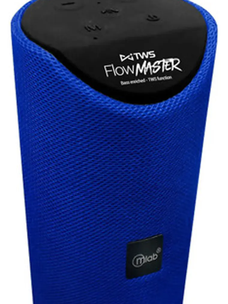 Parlante Flow Master Tws Blue Mlab 3