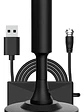 Antena Tv Digital Hdtv Amplificada 25dbi Interior Usb - Miniatura 6