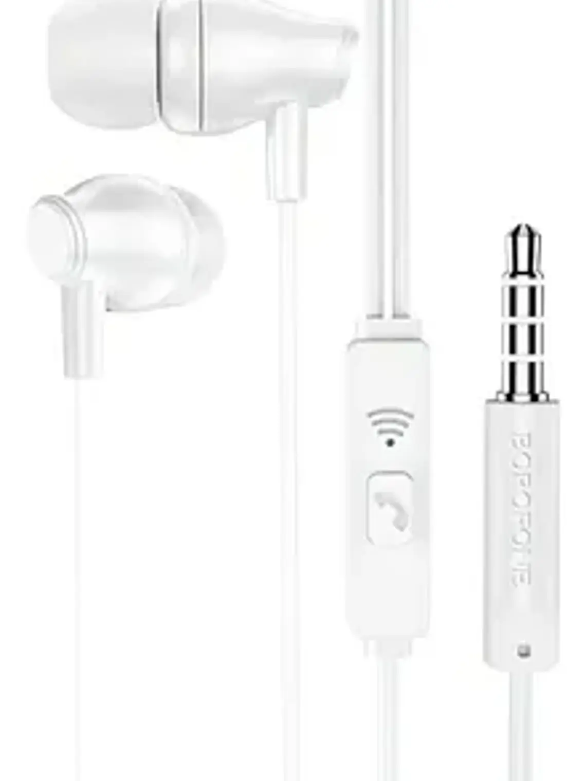 Audifonos In Ear Jack 3.5mm Bm61 Borofone - Color Blanco 2