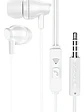 Audifonos In Ear Jack 3.5mm Bm61 Borofone - Color Blanco - Miniatura 2