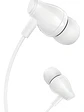 Audifonos In Ear Jack 3.5mm Bm61 Borofone - Color Blanco - Miniatura 3