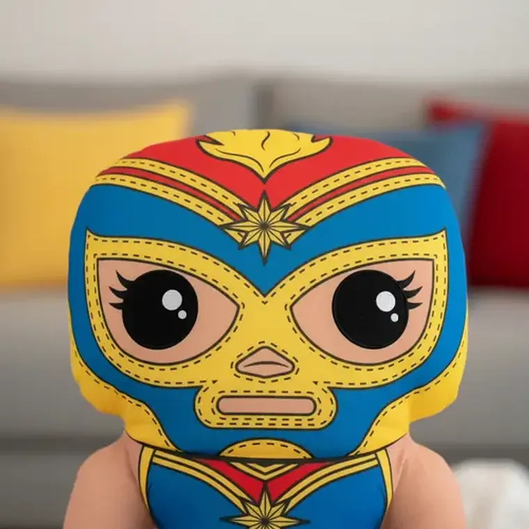 Peluche Funko Plush Luchador Capitana Marvel 45 Cm 5