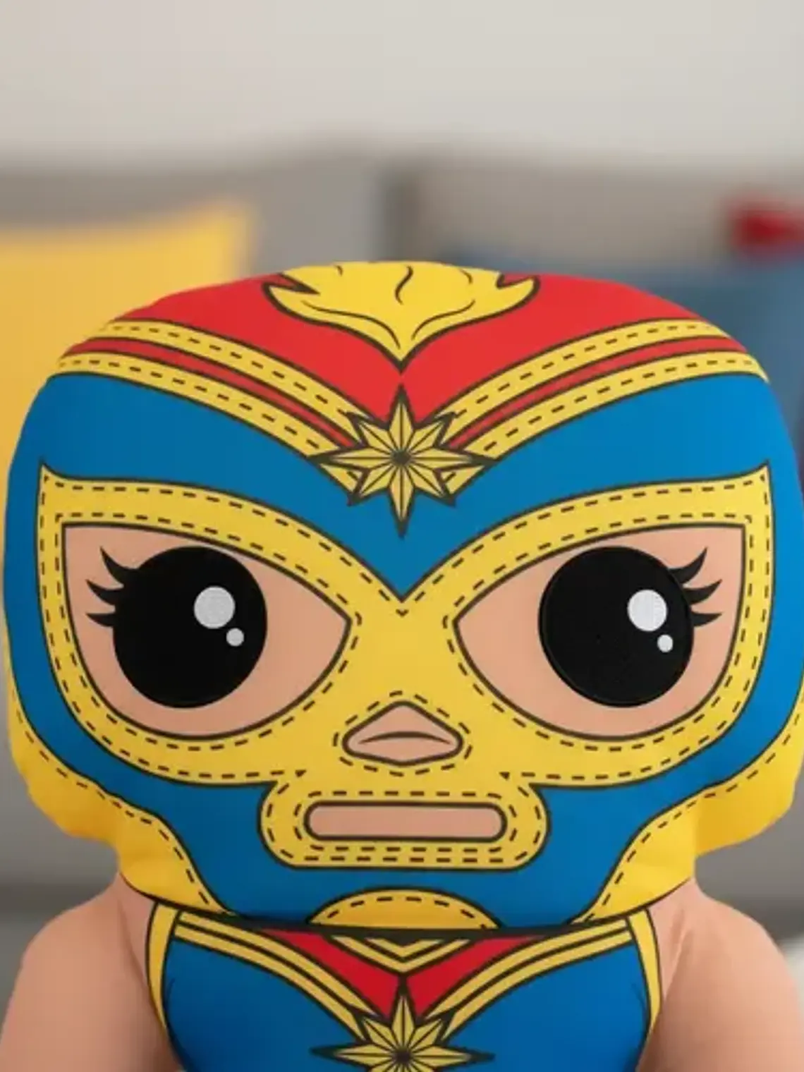 Peluche Funko Plush Luchador Capitana Marvel 45 Cm 5