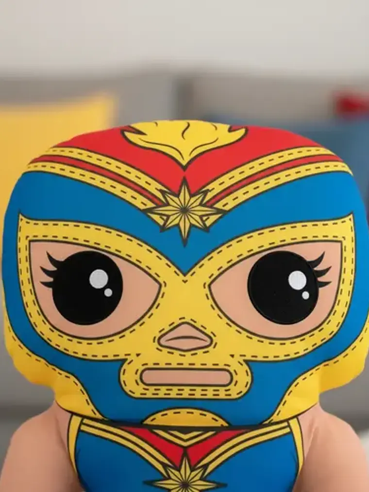 Peluche Funko Plush Luchador Capitana Marvel 45 Cm 5