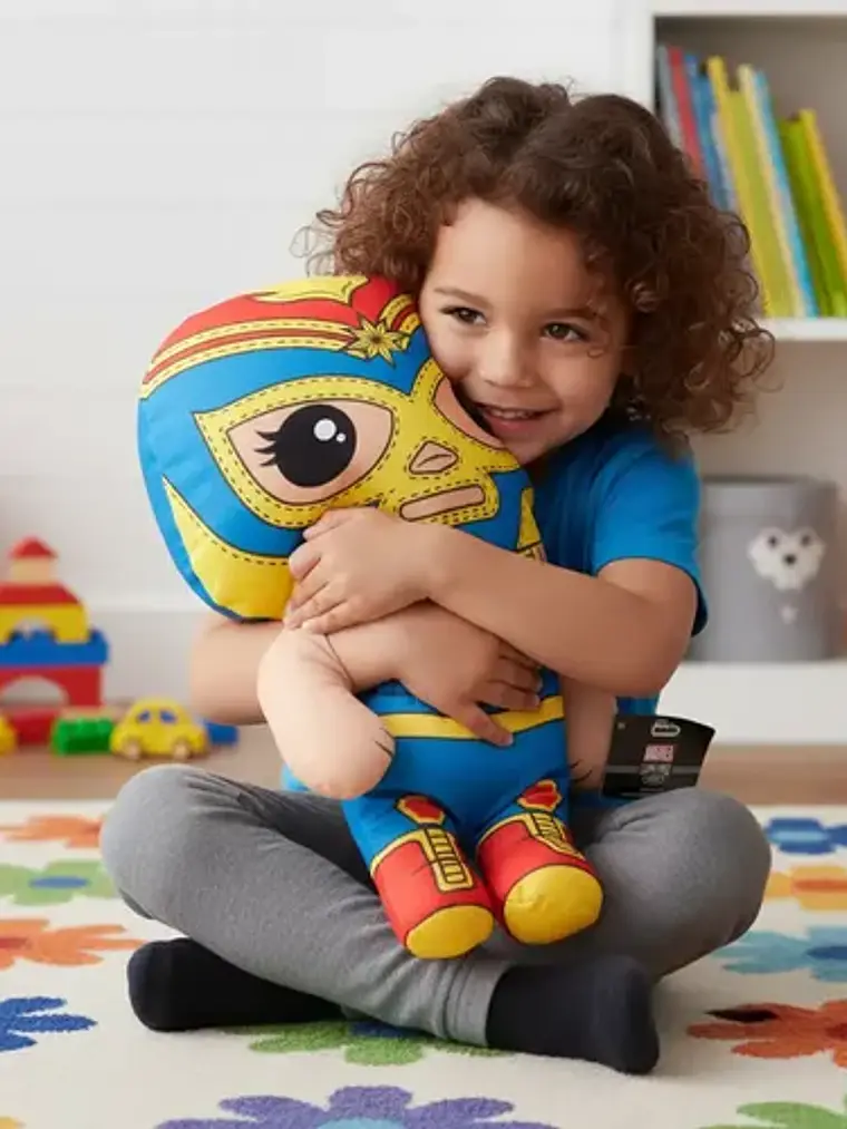Peluche Funko Plush Luchador Capitana Marvel 45 Cm 6