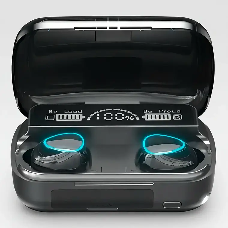 Audífonos Bluetooth M10 TWS Con Estuche Carga Powerbank 2