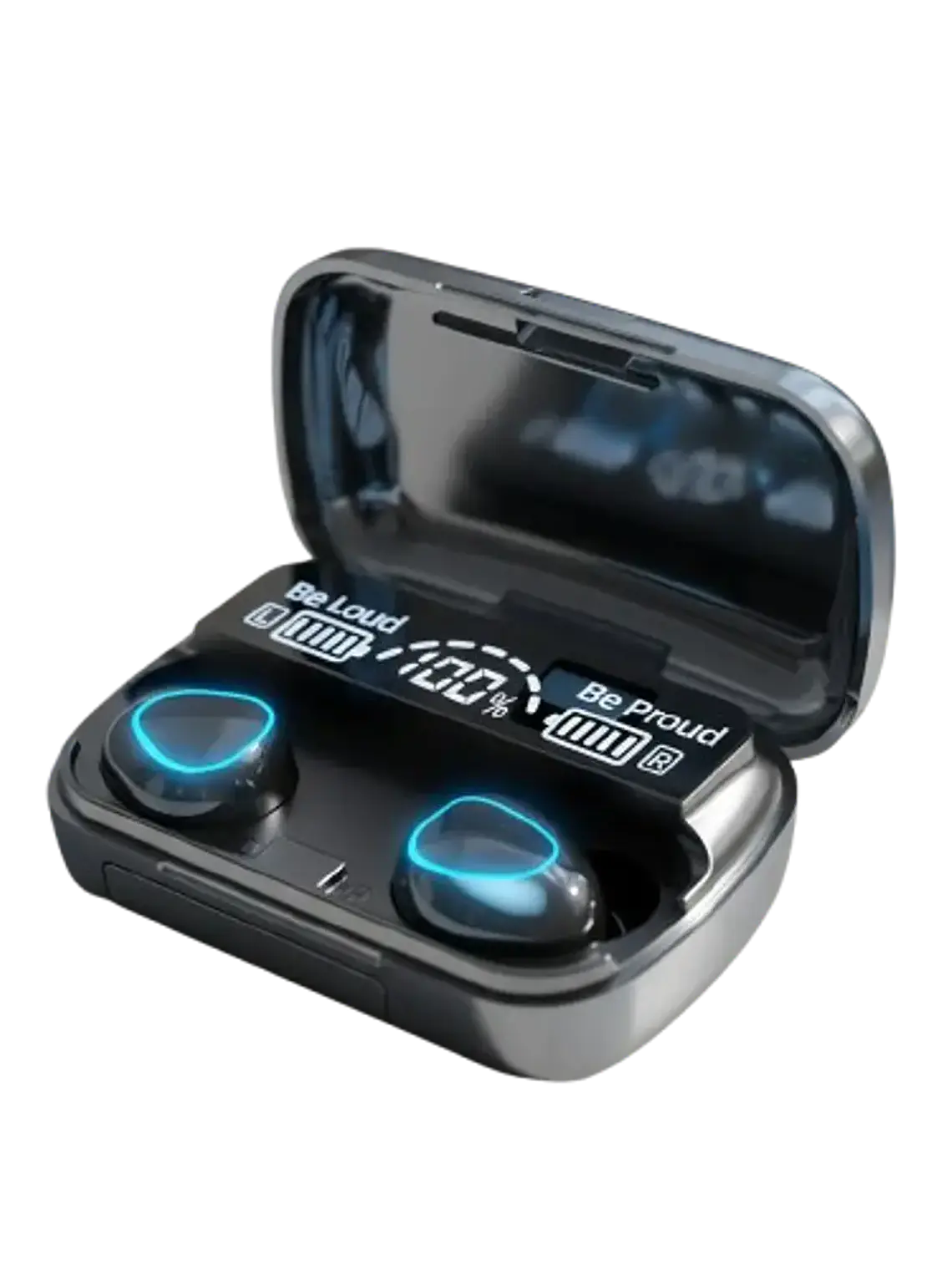 Audífonos Bluetooth M10 TWS Con Estuche Carga Powerbank 5