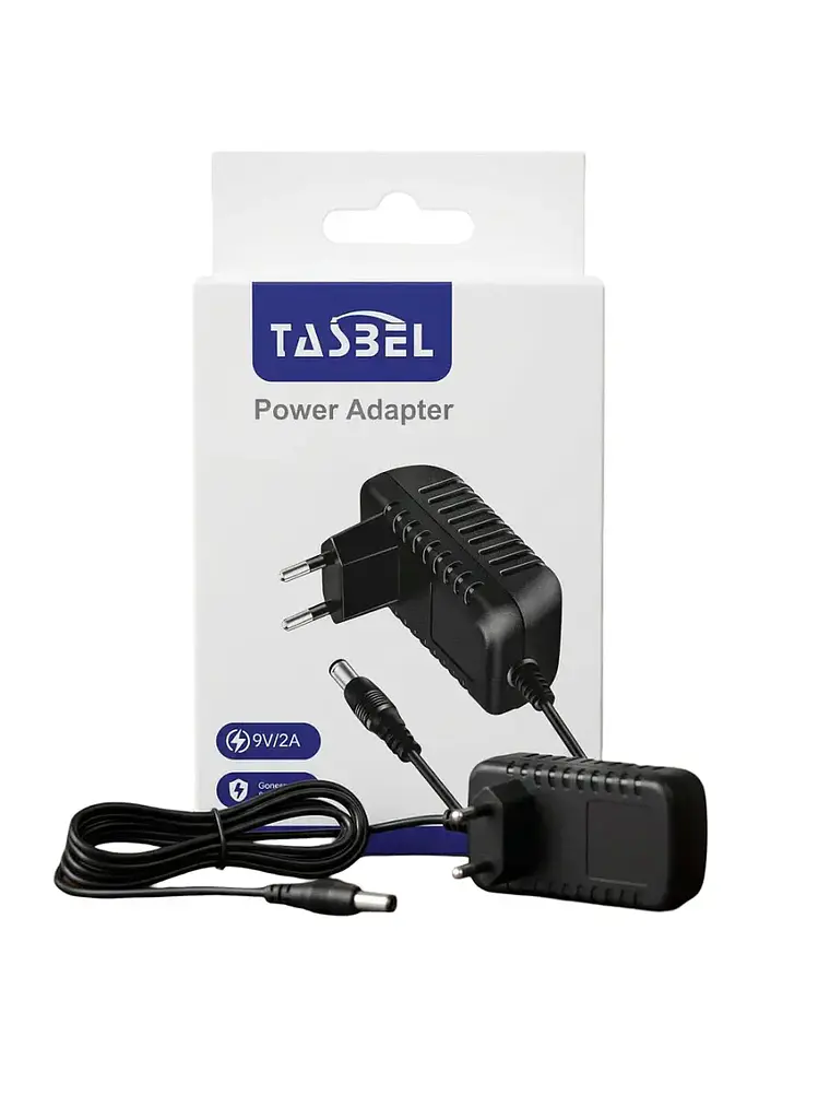 Cargador Adaptador De Voltaje Tasbel 9v 2a Para Router Deco 1