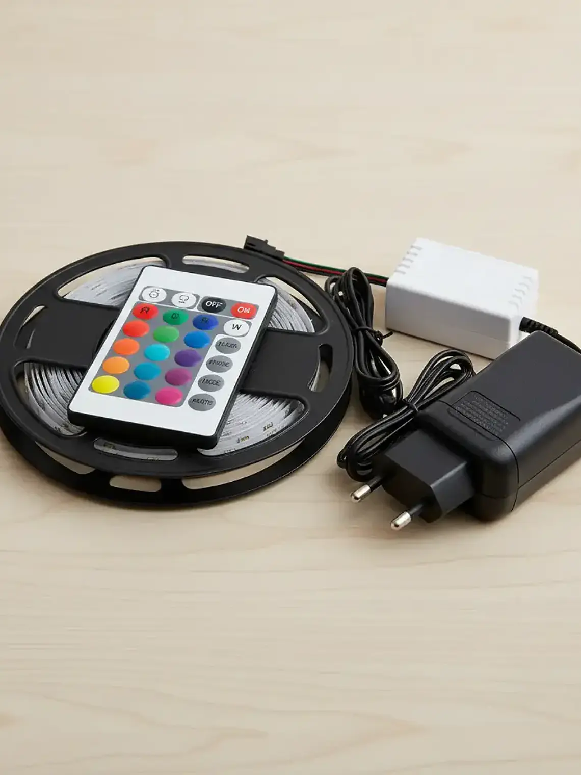 Tira Led Rgb Decorativa 5m Completa Con Control Remoto 2