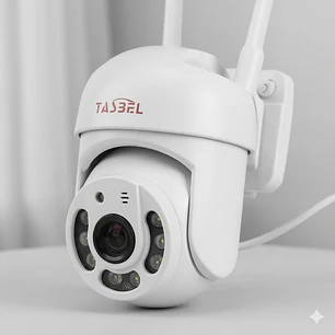 Cámara Seguridad Tasbel Smart Exterior Wifi Domo Giratoria