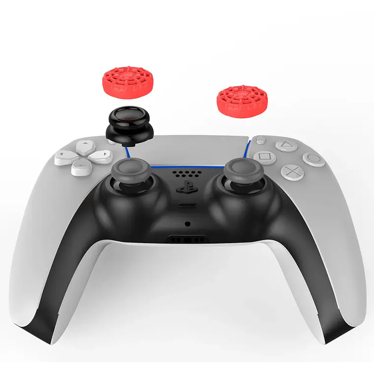 Set de Tapas de Silicona para Palancas de Joystick PS5 / PS4 4
