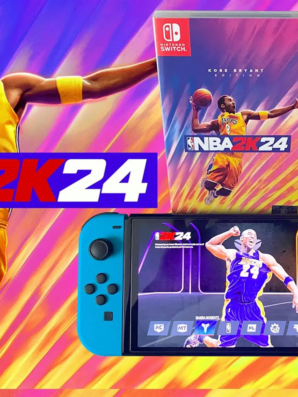  NBA 2K24 Kobe Bryant edition Nintendo Switch 3