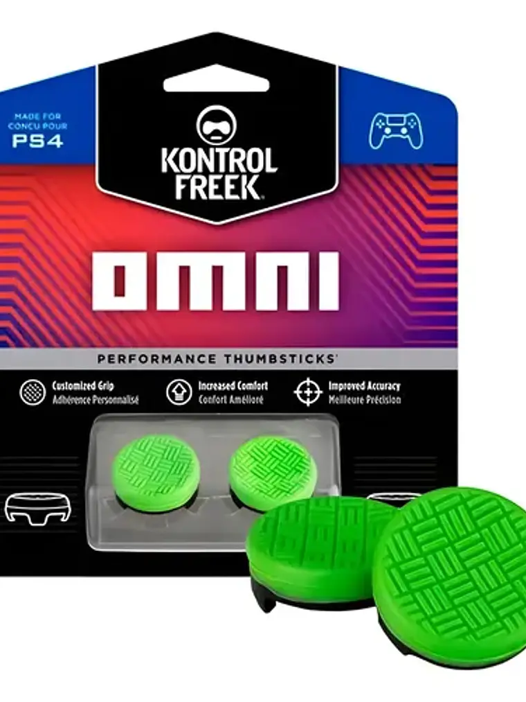 Grips KontrolFreek OMNI Green edition PS5/PS4 1