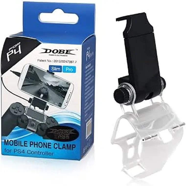 Soporte Clip DOBE para Celular en Mando PS4 DualShock 1