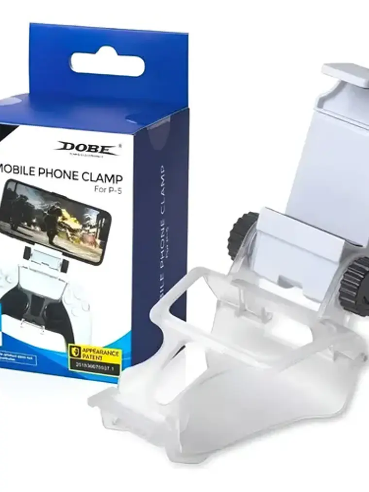 Soporte Clip DOBE para Celular en Mando PS5 DualSens 1