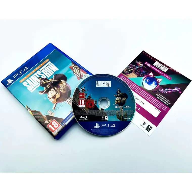 SAINTS ROW Day One Edition PS4 2