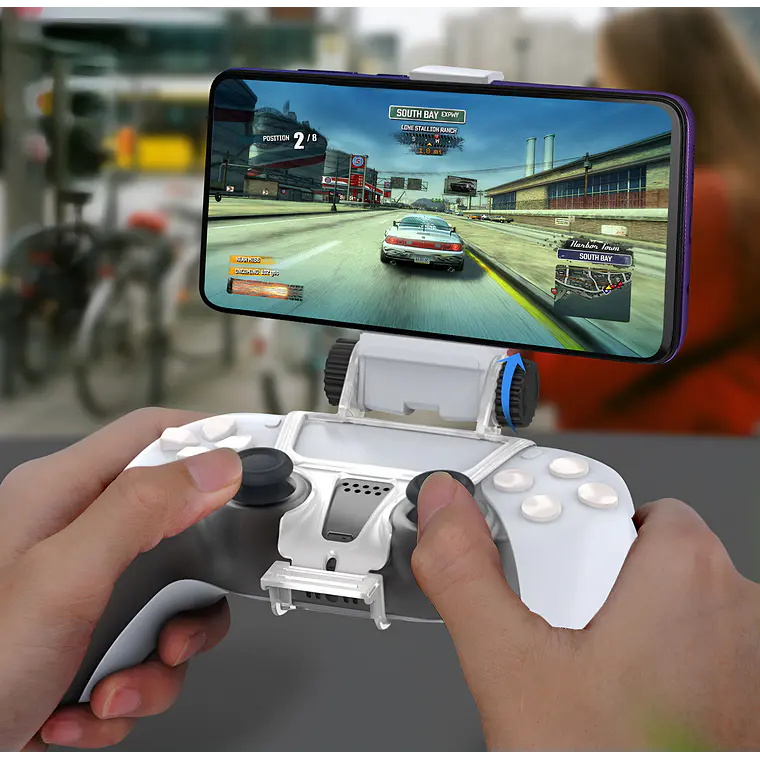 Soporte Clip DOBE para Celular en Mando PS5 DualSens 3