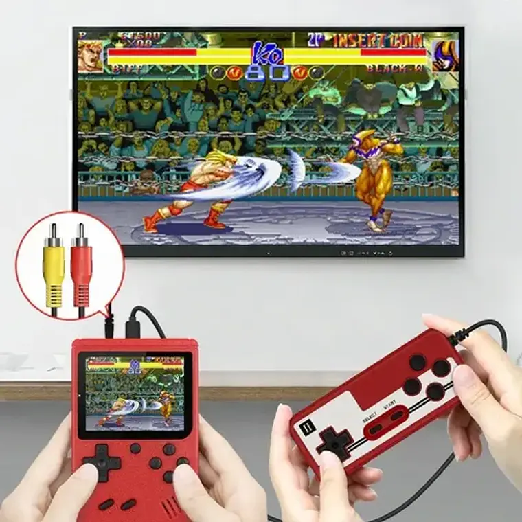 Consola Portátil SUP Game Box 2 Player 400 en 1 2