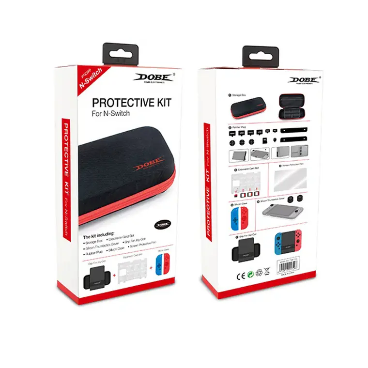 Kit de Protección 7 en 1 para Nintendi Switch Dobe 3