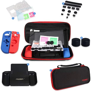 Kit de Protección 7 en 1 para Nintendi Switch Dobe