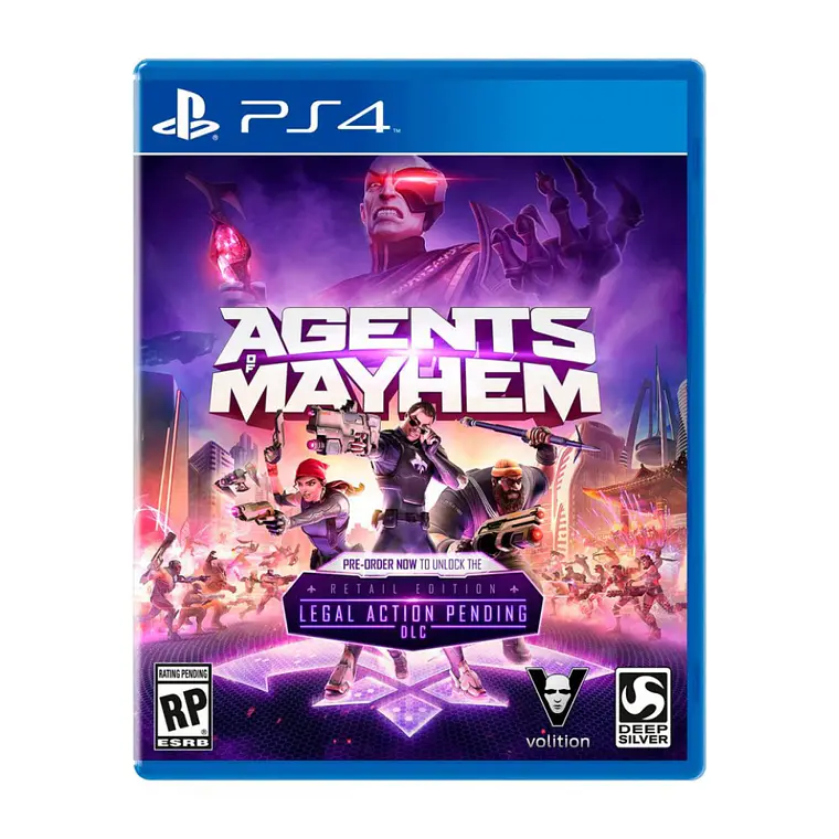 AGENTS OF MAYHEM Day One Edition PS4 1
