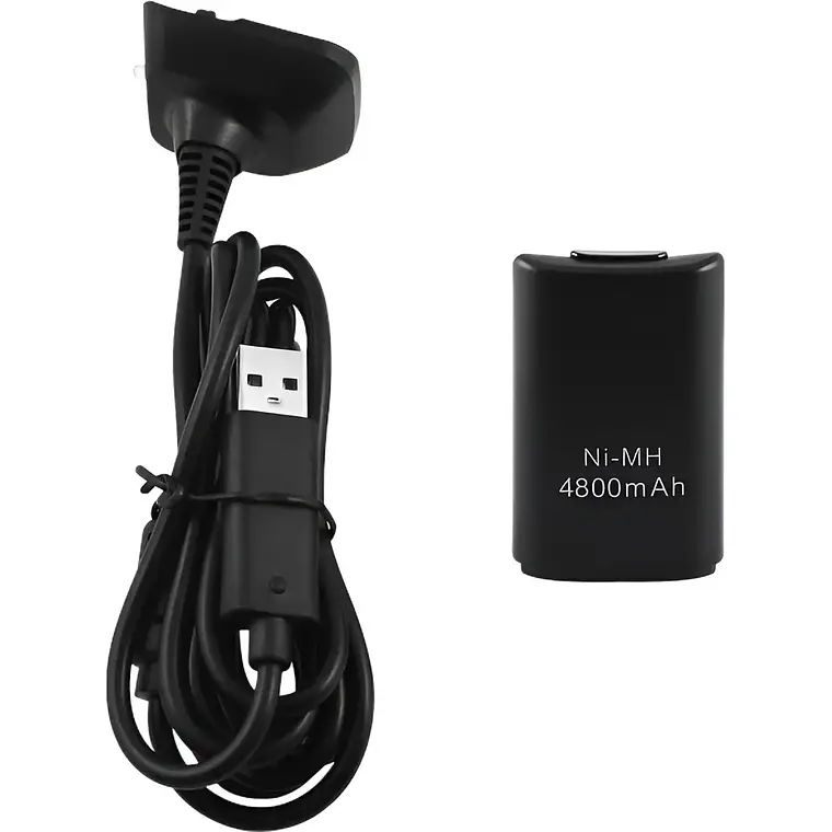 Kit Carga y Juega para Control de Xbox 360 3