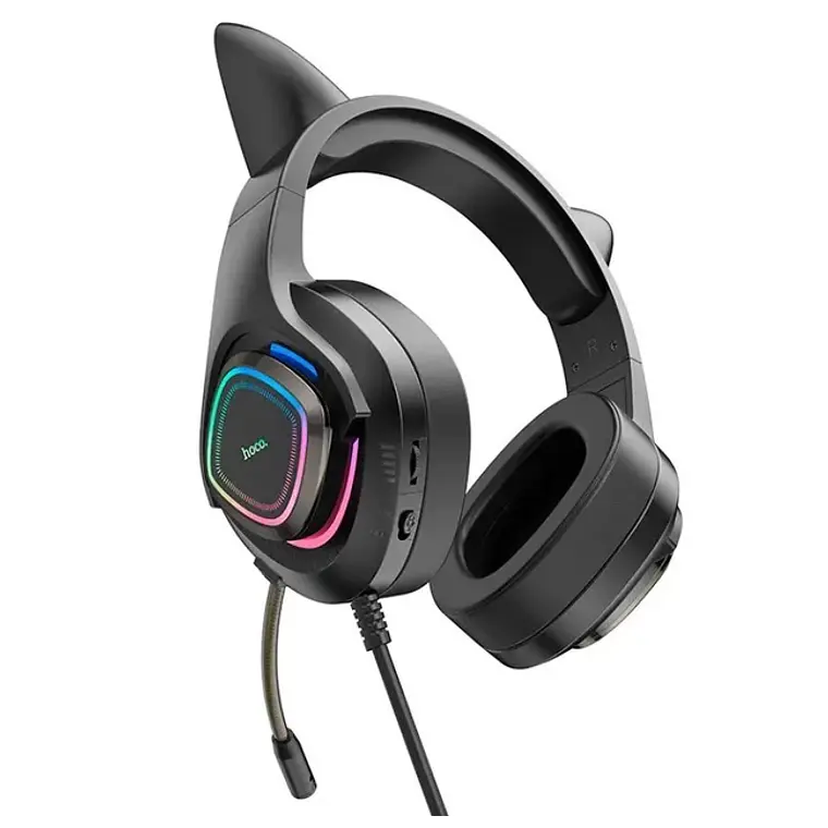 Audífonos Gaming HOCO W107 Cute Phantom Cat! 3