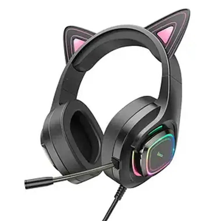 Audífonos Gaming HOCO W107 Cute Phantom Cat! 2